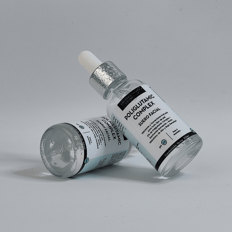 Poliglutamic Complex Suero Hidratante y Humectante Profundo - Nuestra Tierra Cosmética Ancestral
