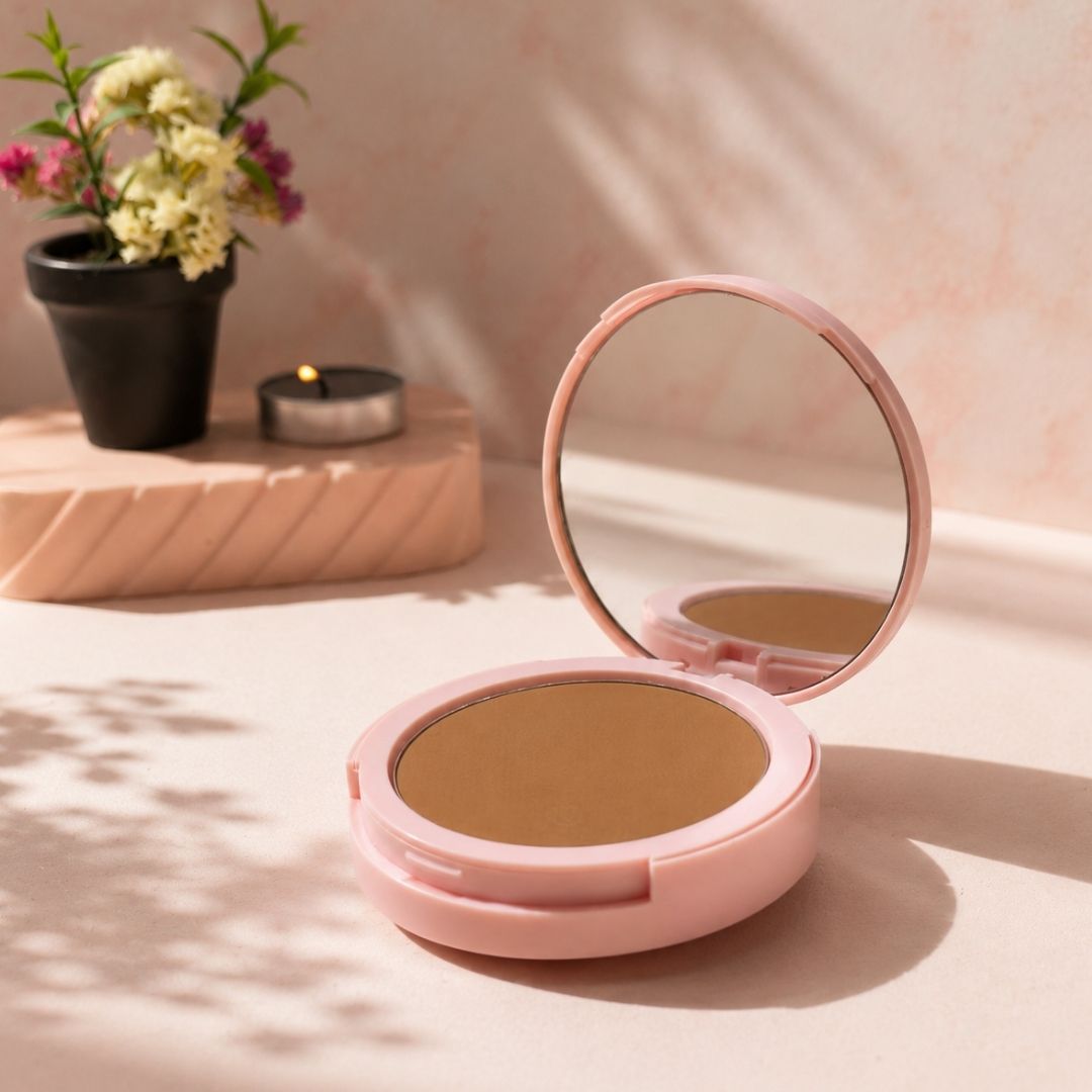 Polvo Compacto Orgánico - Nuestra Tierra Cosmética Ancestral