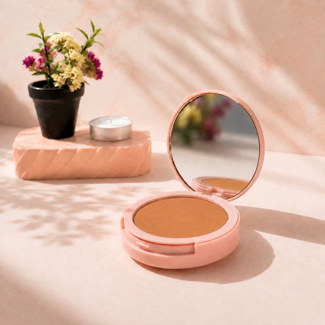 Polvo Compacto Orgánico - Nuestra Tierra Cosmética Ancestral
