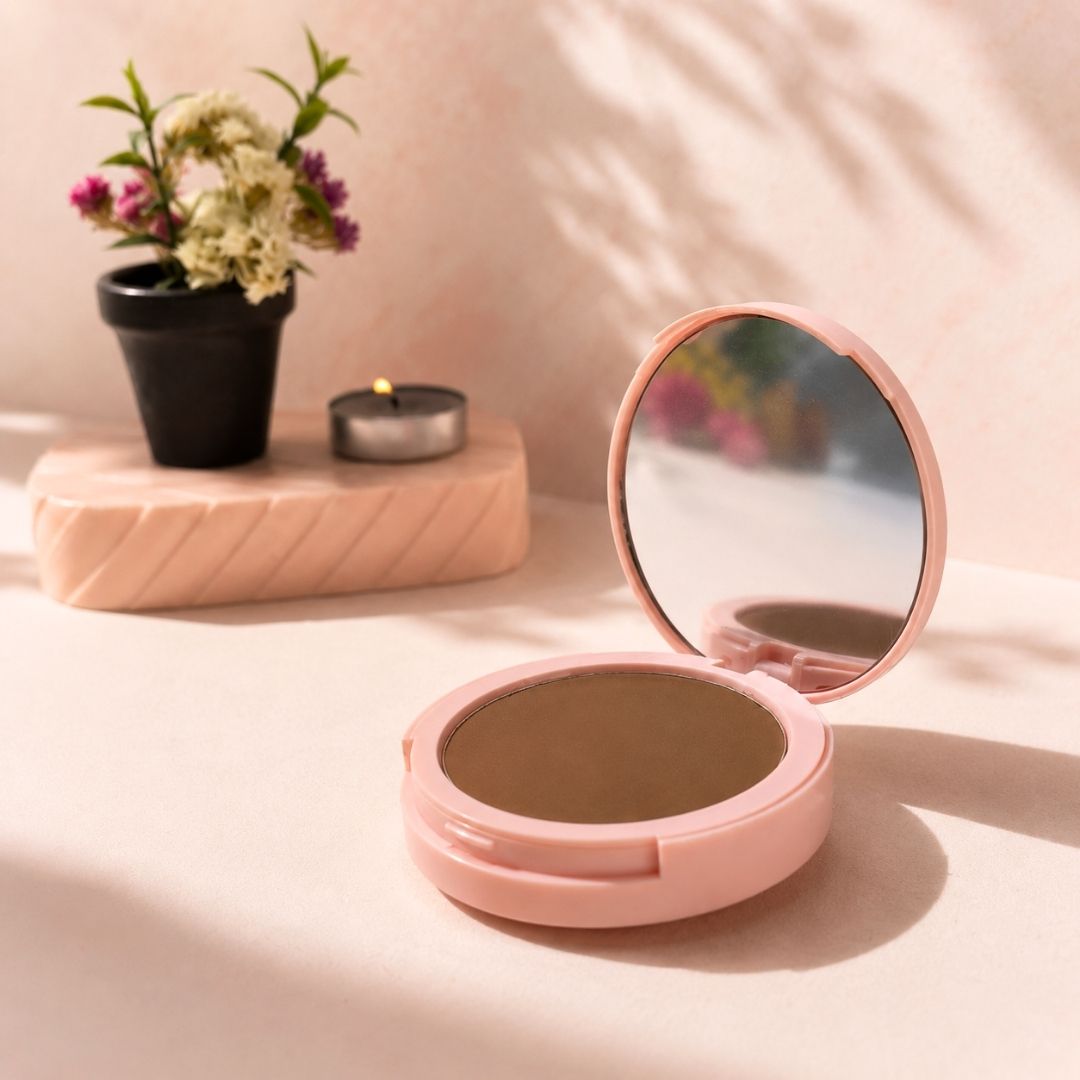 Polvo Compacto Orgánico - Nuestra Tierra Cosmética Ancestral