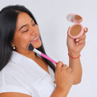 Polvo Compacto Orgánico - Nuestra Tierra Cosmética Ancestral