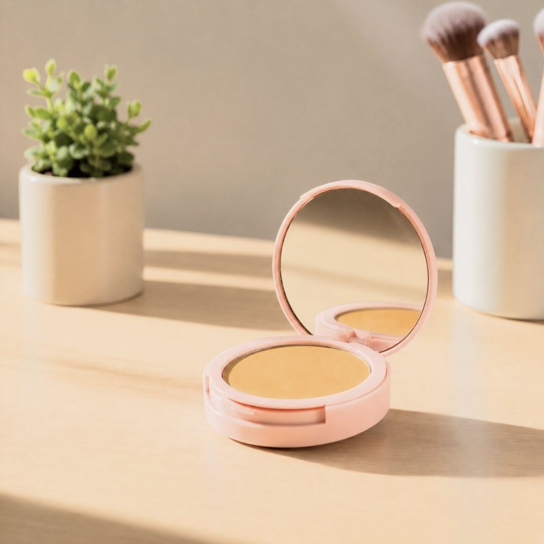 Polvo Compacto Orgánico - Nuestra Tierra Cosmética Ancestral