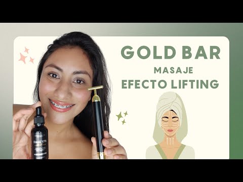 Barra Masajeadora Gold Bar Lifting Facial