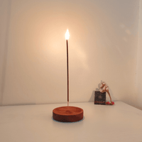 🌿✨ Quemador de Incienso de Madera Cenit - Nuestra Tierra Cosmética Ancestral