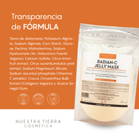 Radian - C Mascarilla Hidro - Plastica con Vitamina C estable Ilumina y unifica el tono de la piel - Nuestra Tierra Cosmética Ancestral