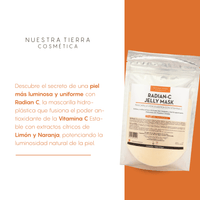 Radian - C Mascarilla Hidro - Plastica con Vitamina C estable Ilumina y unifica el tono de la piel - Nuestra Tierra Cosmética Ancestral