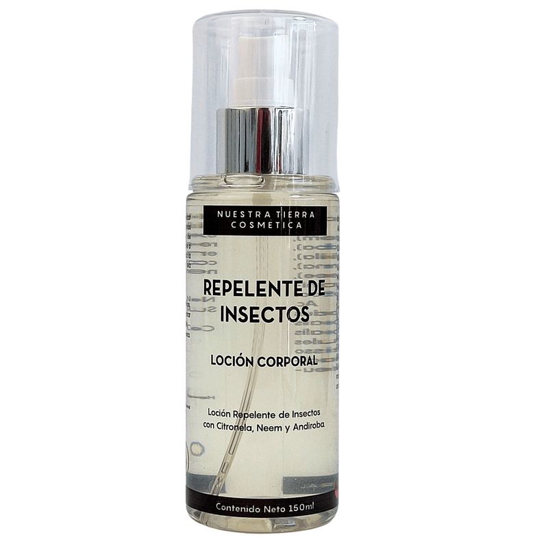 Repelente de Insectos con Citronela y Andiroba - Nuestra Tierra Cosmética Ancestral
