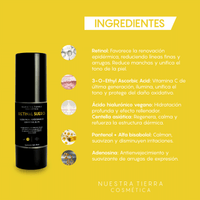 Retinal Suero Despigmentante, Anti - edad y Perfeccionador - Nuestra Tierra Cosmética Ancestral