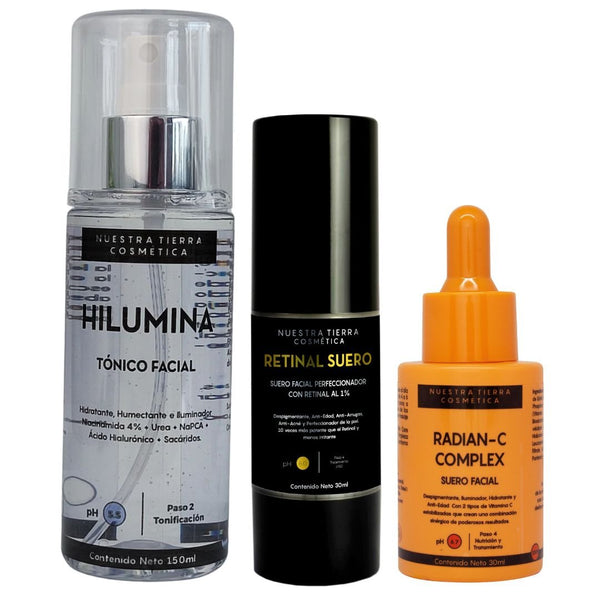 Ritual ABC 3 Vitaminas basicas para una Piel Perfecta - Nuestra Tierra Cosmética Ancestral