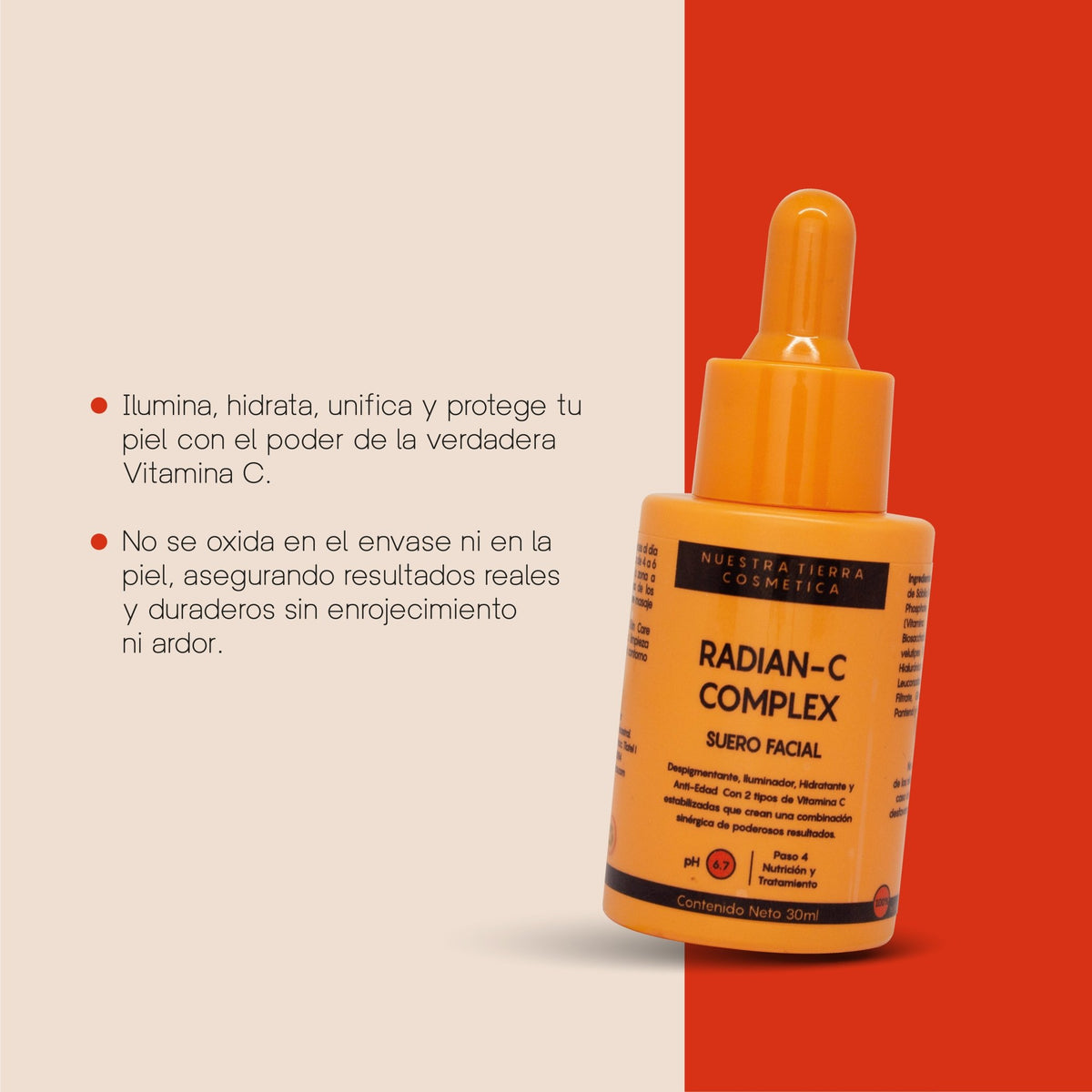 Ritual ABC 3 Vitaminas basicas para una Piel Perfecta - Nuestra Tierra Cosmética Ancestral