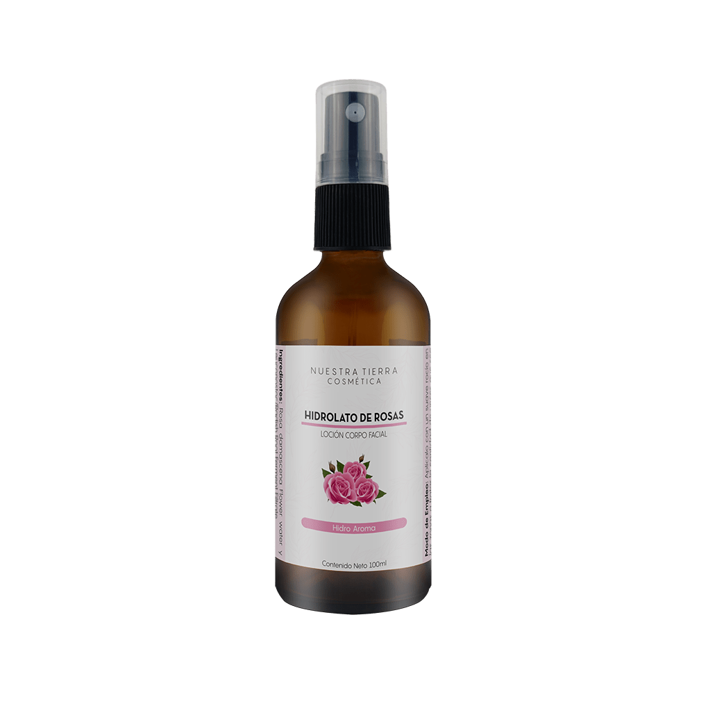 Rosas Hidrolato - Nuestra Tierra Cosmética Ancestral