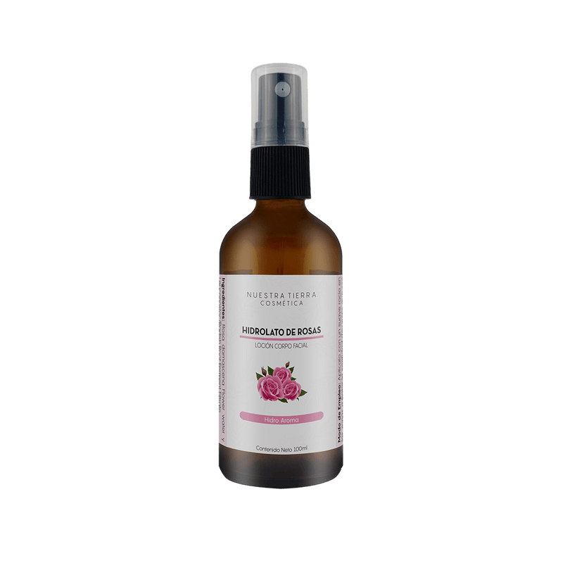 Rosas Hidrolato - Nuestra Tierra Cosmética Ancestral