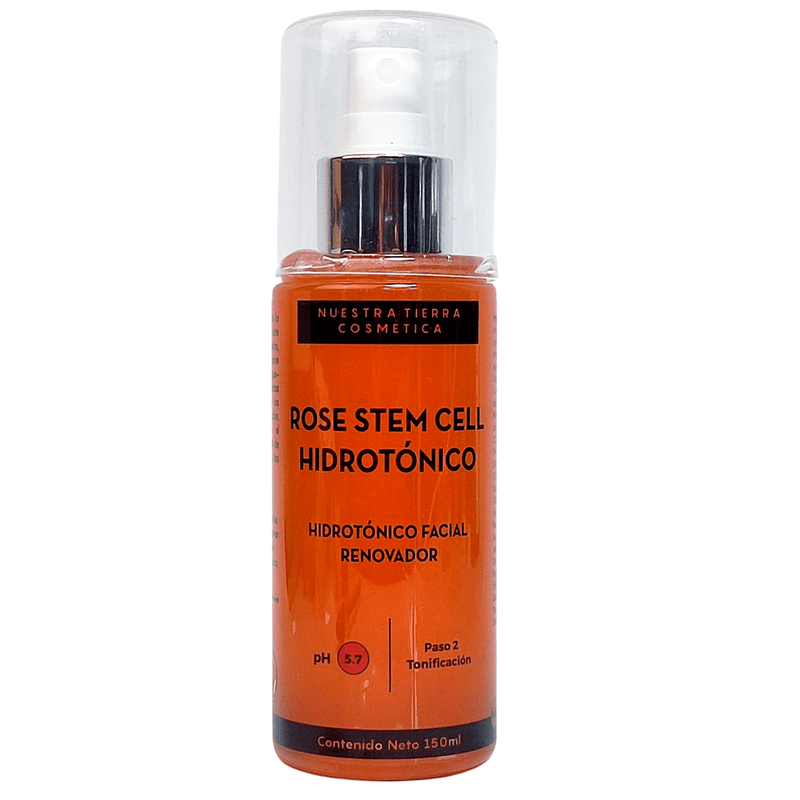 Rose Stem Cell HidroTonico Anti - Edad - Nuestra Tierra Cosmética Ancestral