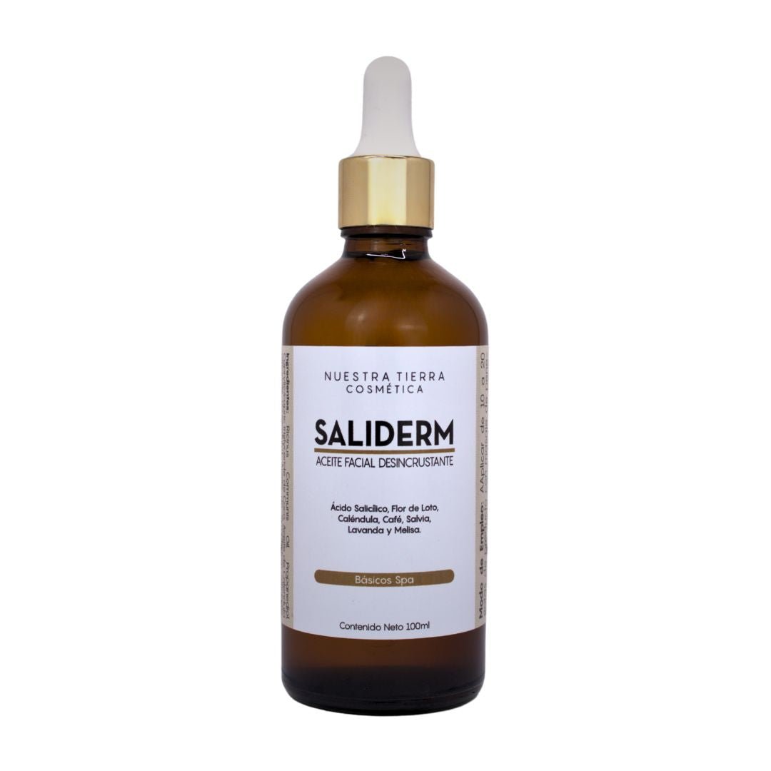 SaliDerm Aceite Facial Desincrustante 100ml - Nuestra Tierra Cosmética Ancestral