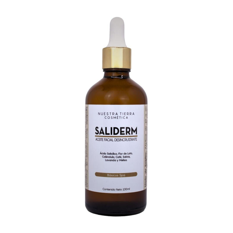 SaliDerm Aceite Facial Desincrustante 100ml - Nuestra Tierra Cosmética Ancestral