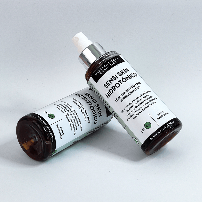 Sensi Skin HidroTónico para piel sensible - Nuestra Tierra Cosmética Ancestral