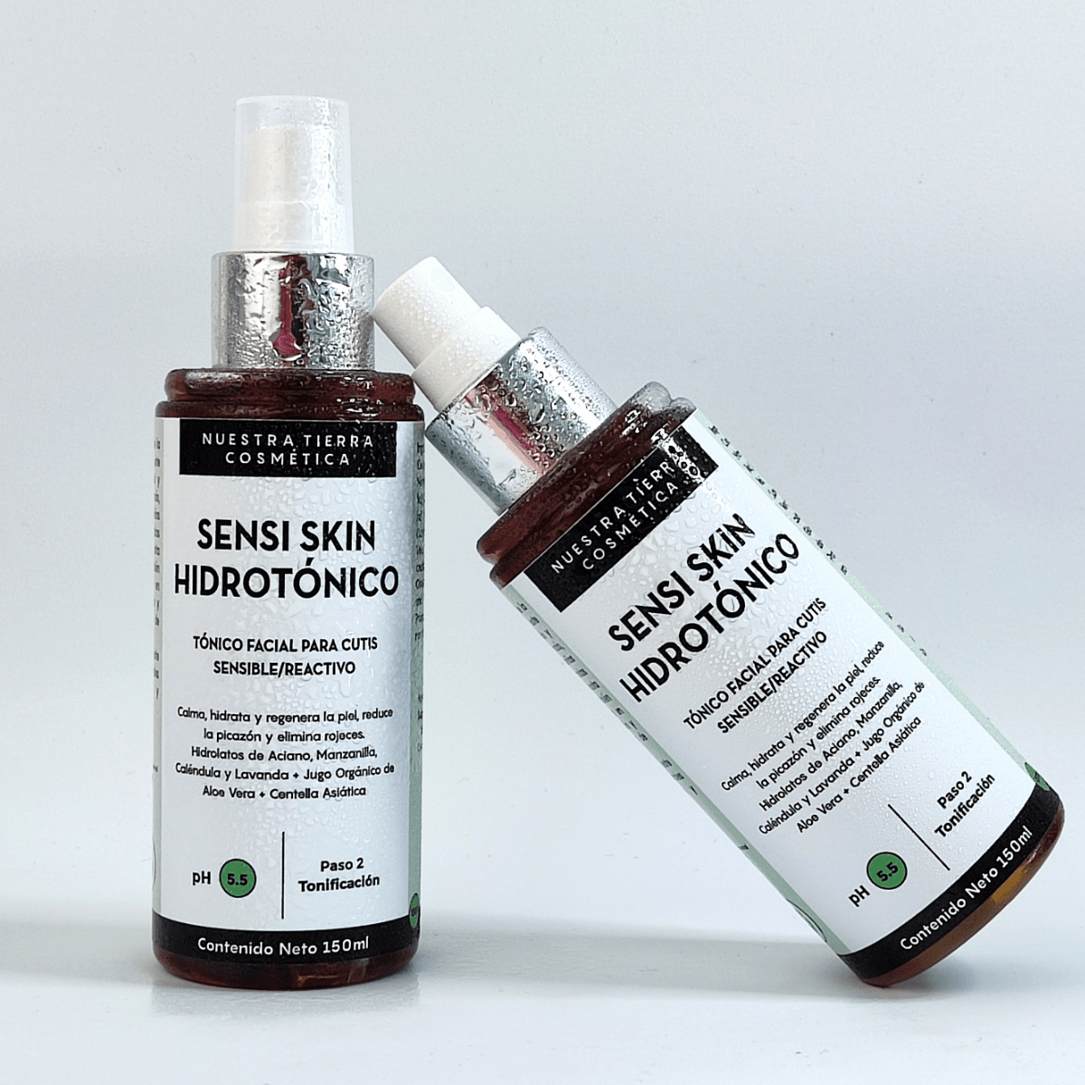 Sensi Skin HidroTónico para piel sensible - Nuestra Tierra Cosmética Ancestral