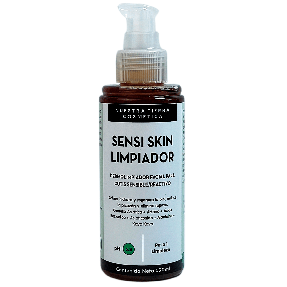 Sensi Skin Limpiador para piel sensible - Nuestra Tierra Cosmética Ancestral