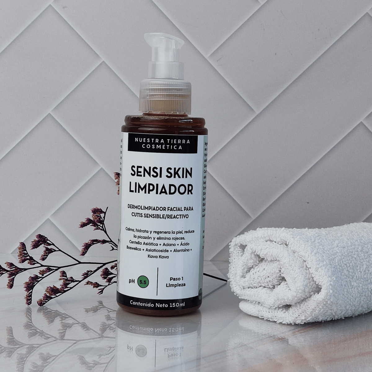 Sensi Skin Limpiador para piel sensible - Nuestra Tierra Cosmética Ancestral