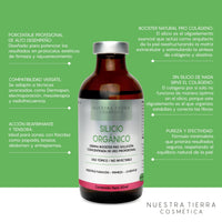 Silicio Organico Solucion Concentrada Vial - Nuestra Tierra Cosmética Ancestral
