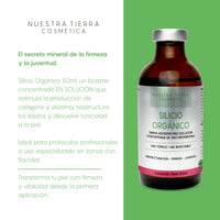 Silicio Organico Solucion Concentrada Vial - Nuestra Tierra Cosmética Ancestral