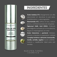 Suero Azelac 5% - Nuestra Tierra Cosmética Ancestral