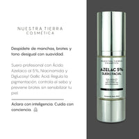 Suero Azelac 5% - Nuestra Tierra Cosmética Ancestral