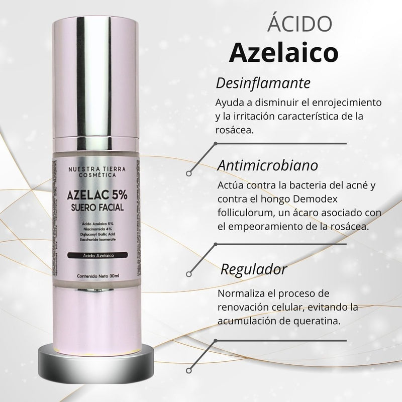 Suero Azelac 5% - Nuestra Tierra Cosmética Ancestral