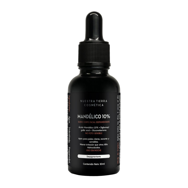 Suero de Acido Mandelico 10% - Nuestra Tierra Cosmética Ancestral