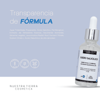 Suero de Acido Salicilico al 2% - Nuestra Tierra Cosmética Ancestral