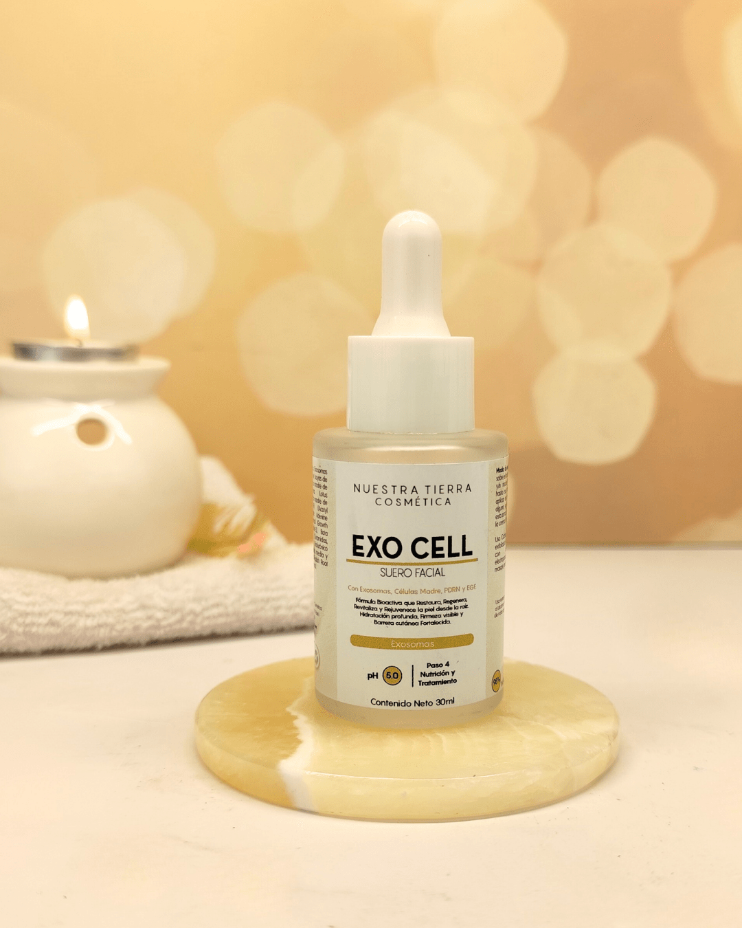 Suero Facial Exo Cell Exosomas + PDRN + Células Madre vegetales - Nuestra Tierra Cosmética Ancestral