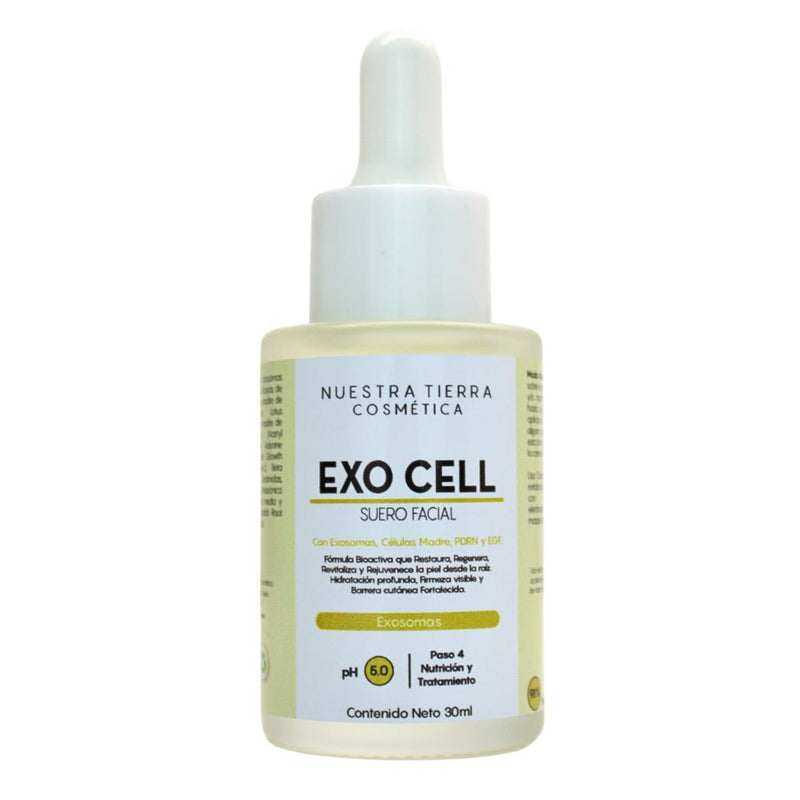 Suero Facial Exo Cell Exosomas + PDRN + Células Madre vegetales - Nuestra Tierra Cosmética Ancestral