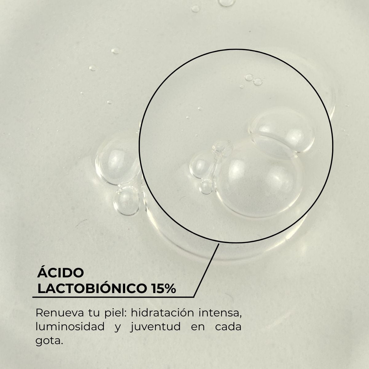 Suero Lactobionico piel mas suave, firme, joven, elastica y luminosa. - Nuestra Tierra Cosmética Ancestral