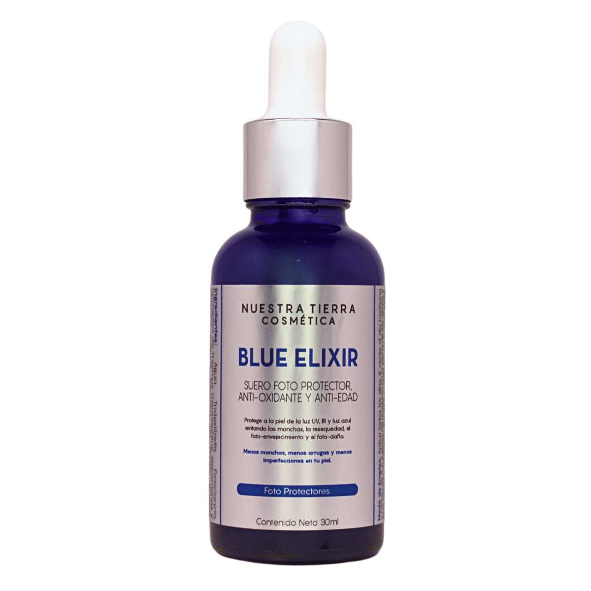 Suero protector de Luz Azul - Nuestra Tierra Cosmética Ancestral