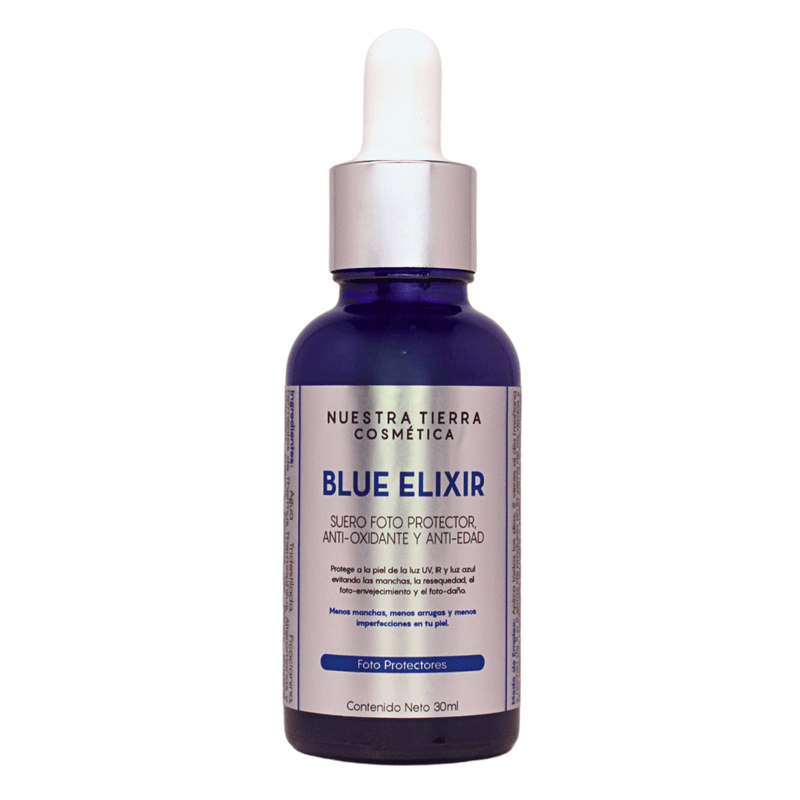 Suero protector de Luz Azul - Nuestra Tierra Cosmética Ancestral