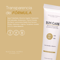 Sun Care Cutis Sensible - Nuestra Tierra Cosmética Ancestral