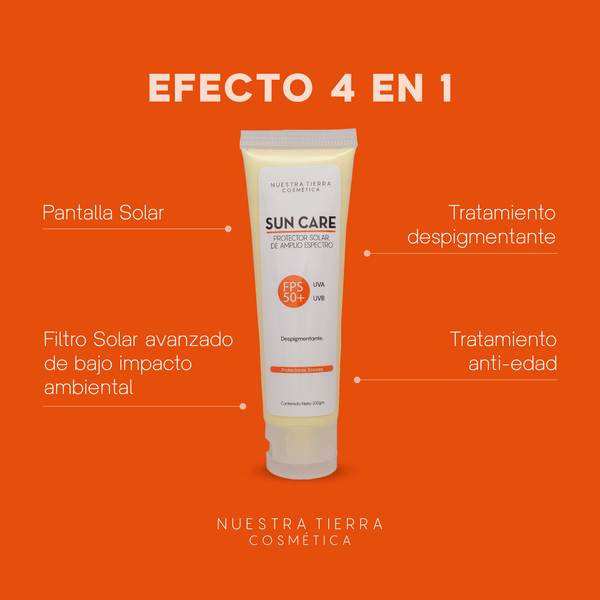 Sun Care Despigmentante - Nuestra Tierra Cosmética Ancestral