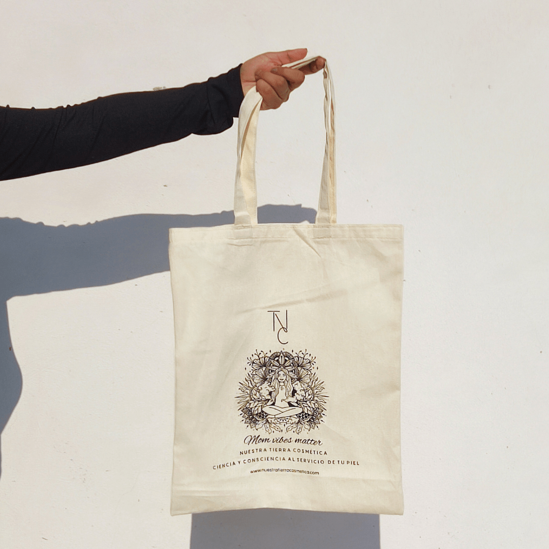 Tote Bag Mom vibes matter - Nuestra Tierra Cosmética Ancestral