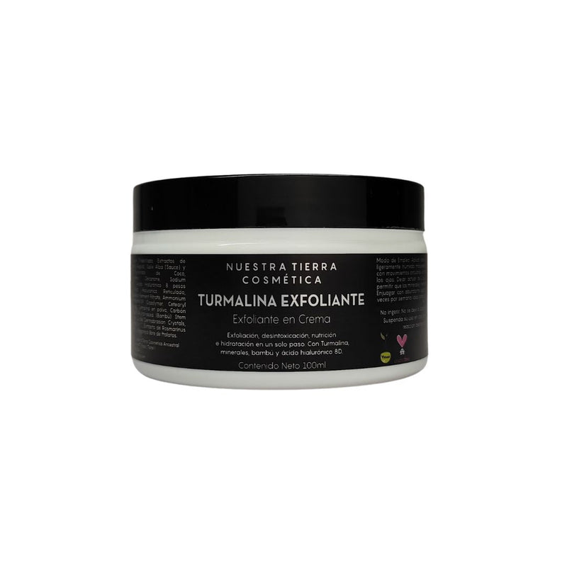 Turmalina Exfoliante en Crema - Nuestra Tierra Cosmética Ancestral