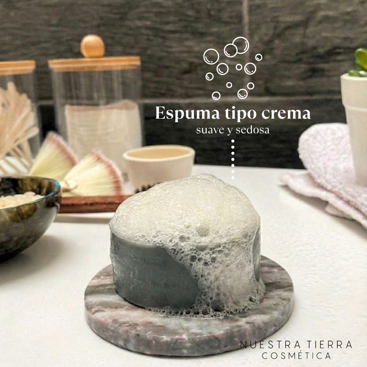 Turmalina Jabon Iluminador - Nuestra Tierra Cosmética Ancestral