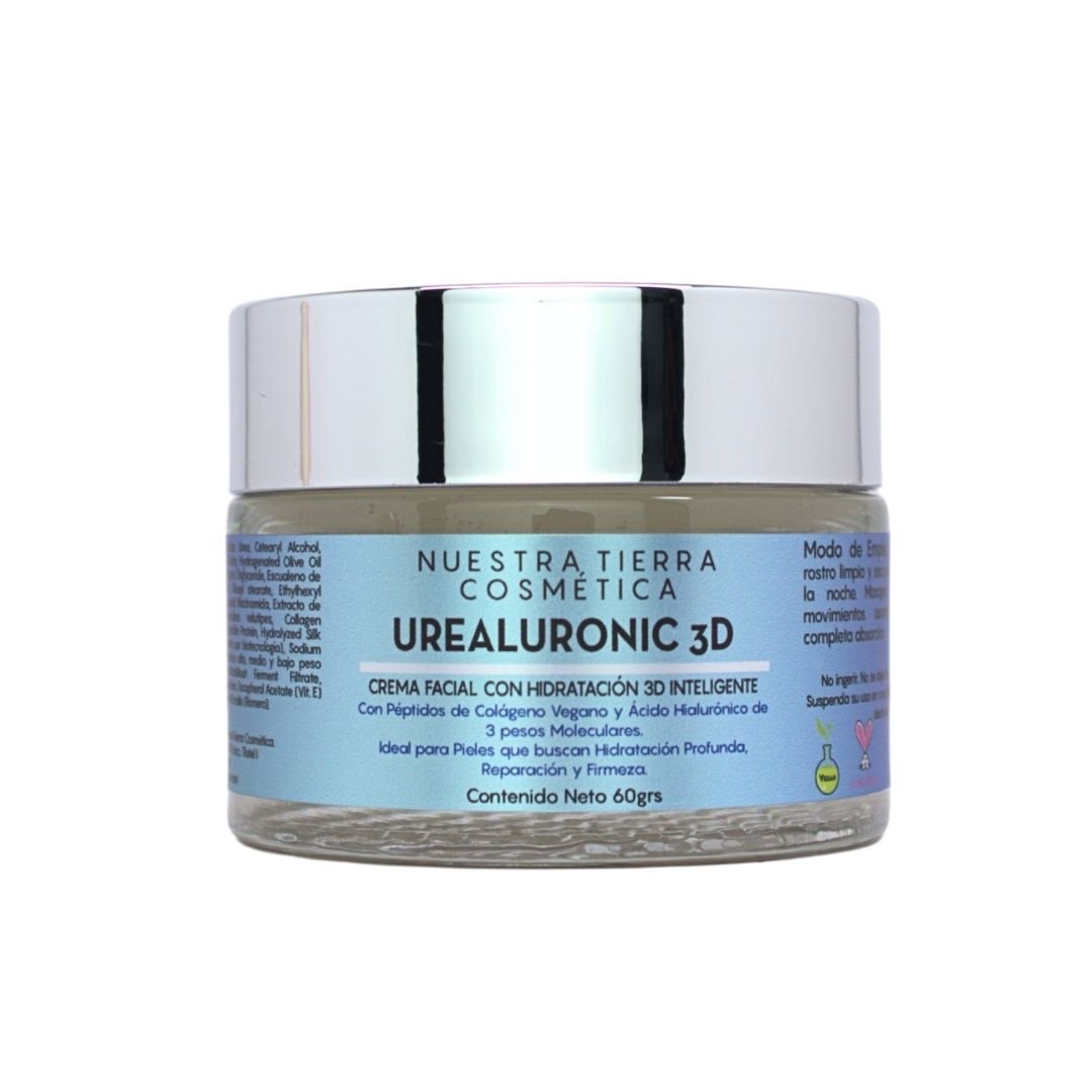 Urealuronic 3D Crema Facial Hidratante Tridimensional - Nuestra Tierra Cosmética Ancestral