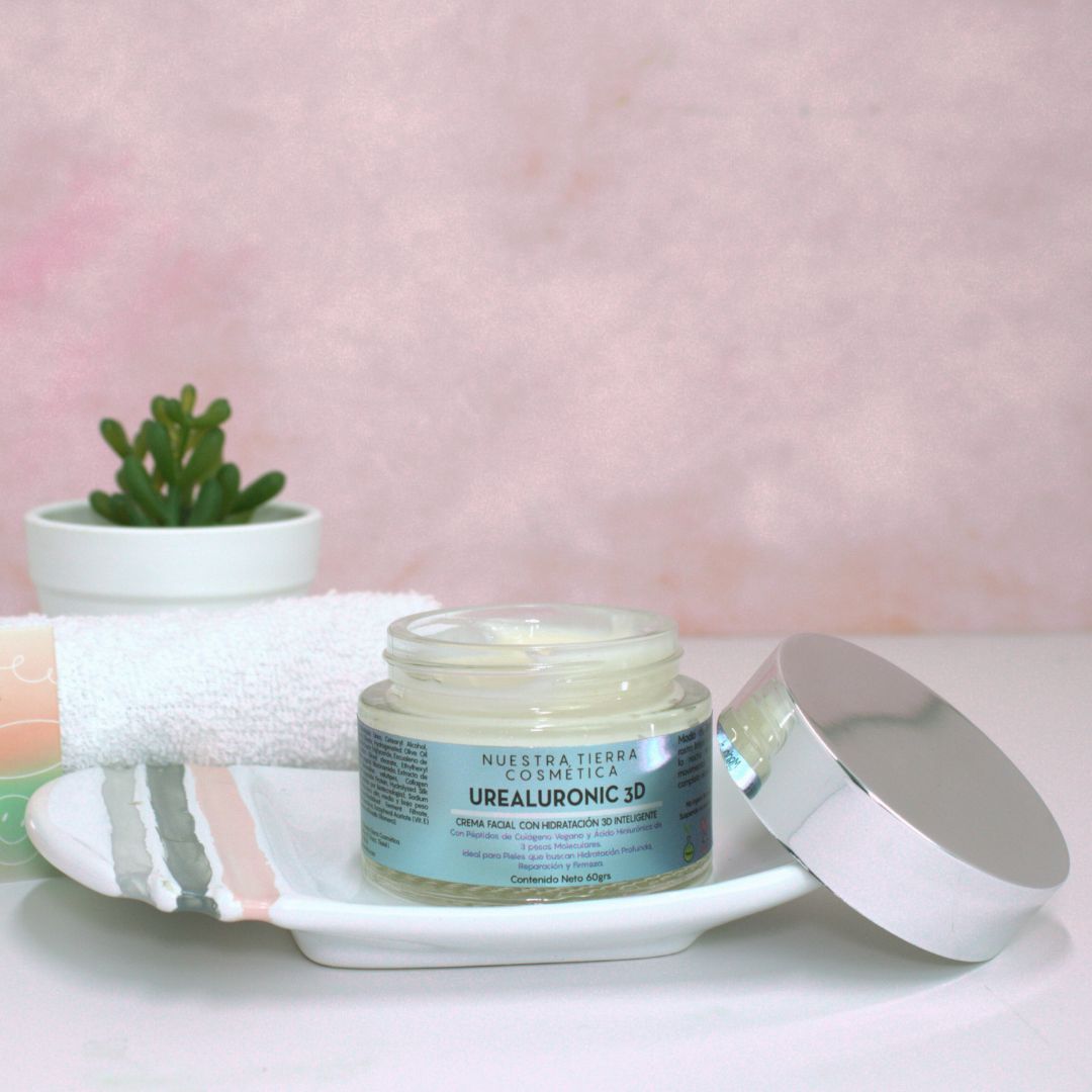 Urealuronic 3D Crema Facial Hidratante Tridimensional - Nuestra Tierra Cosmética Ancestral