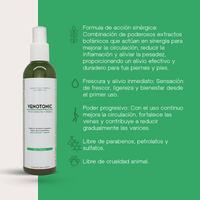 Venotonic Tonico para pies y piernas - Nuestra Tierra Cosmética Ancestral