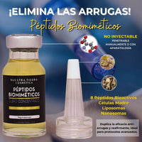 Vial Peptidos Biomimeticos - Nuestra Tierra Cosmética Ancestral