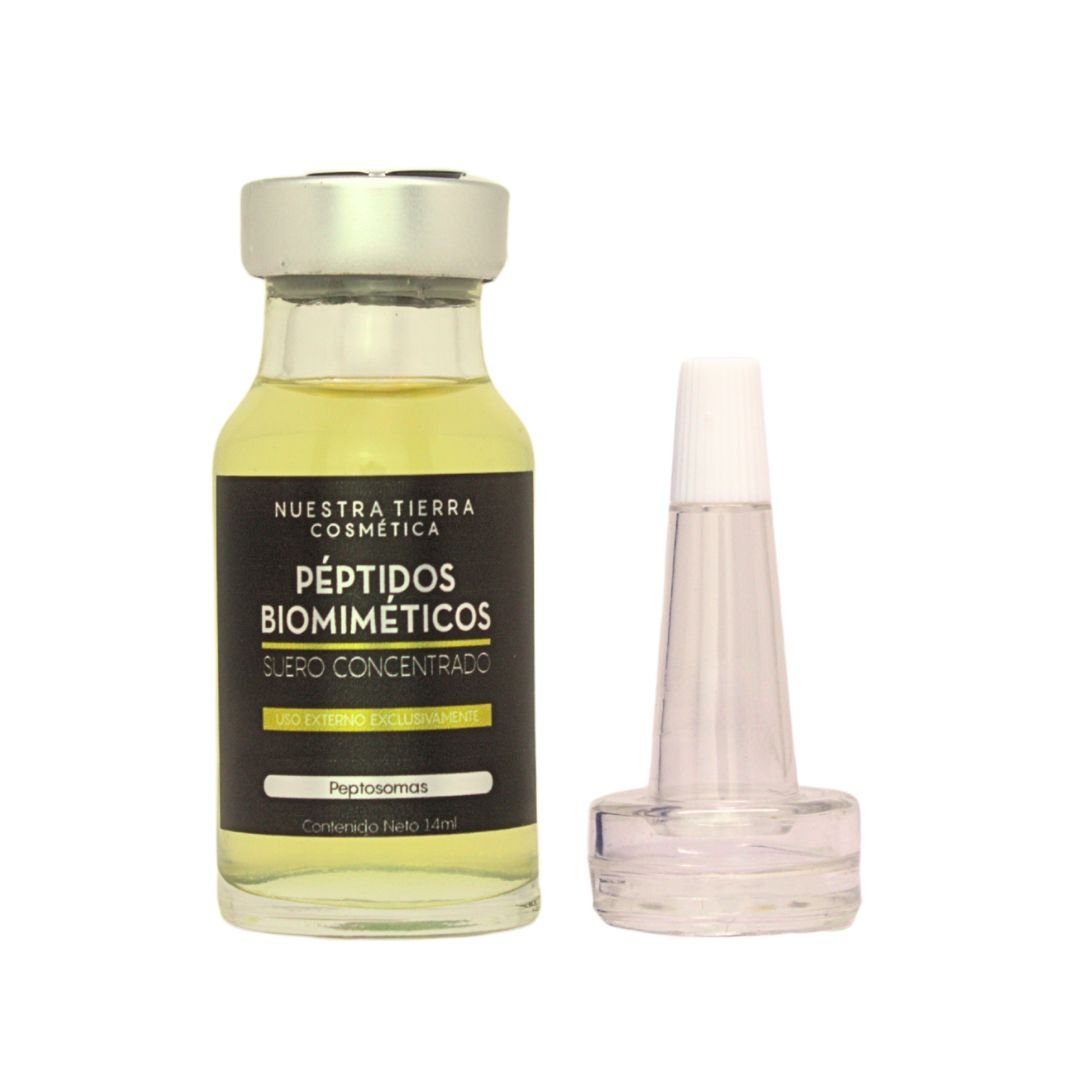 Vial Peptidos Biomimeticos - Nuestra Tierra Cosmética Ancestral