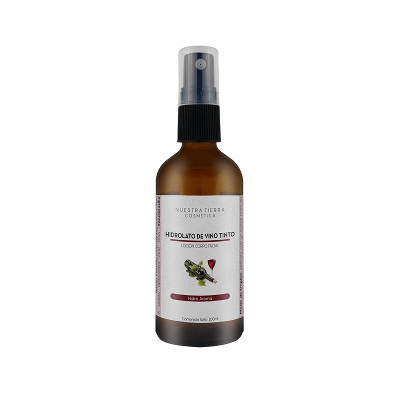 Vino Tinto Hidrolato - Nuestra Tierra Cosmética Ancestral