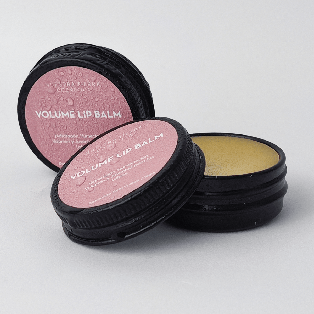 Volume Lip bálsamo labial voluminizador - Nuestra Tierra Cosmética Ancestral