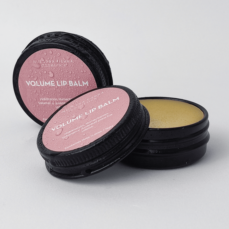Volume Lip bálsamo labial voluminizador - Nuestra Tierra Cosmética Ancestral