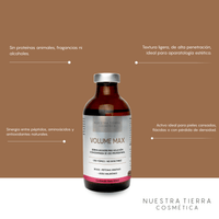 Volume Max Solucion Concentrada Voluminizadora Vial - Nuestra Tierra Cosmética Ancestral