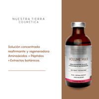 Volume Max Solucion Concentrada Voluminizadora Vial - Nuestra Tierra Cosmética Ancestral